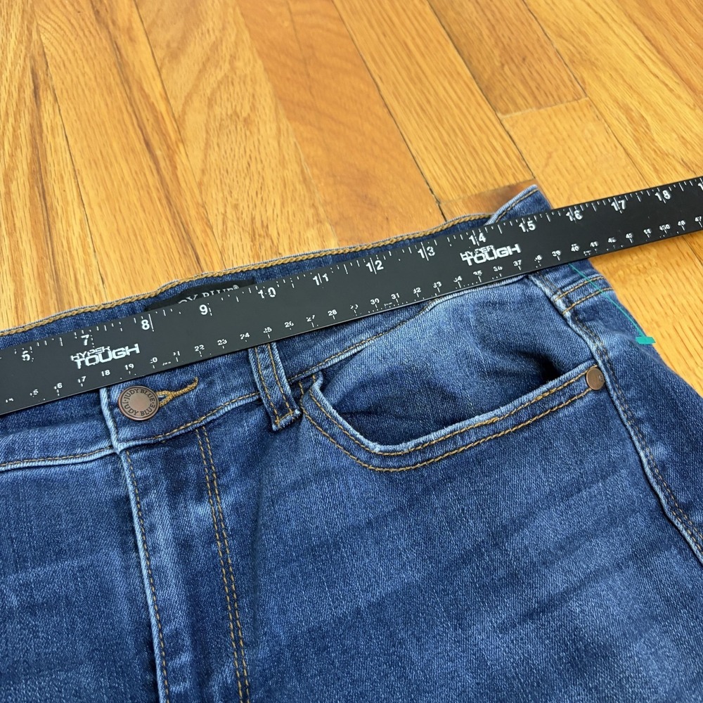 Judy Blue Jeans Womens 13/31 Dark Wash Relaxed Skinny Stretch Denim JB82325DK - Picture 7 of 10